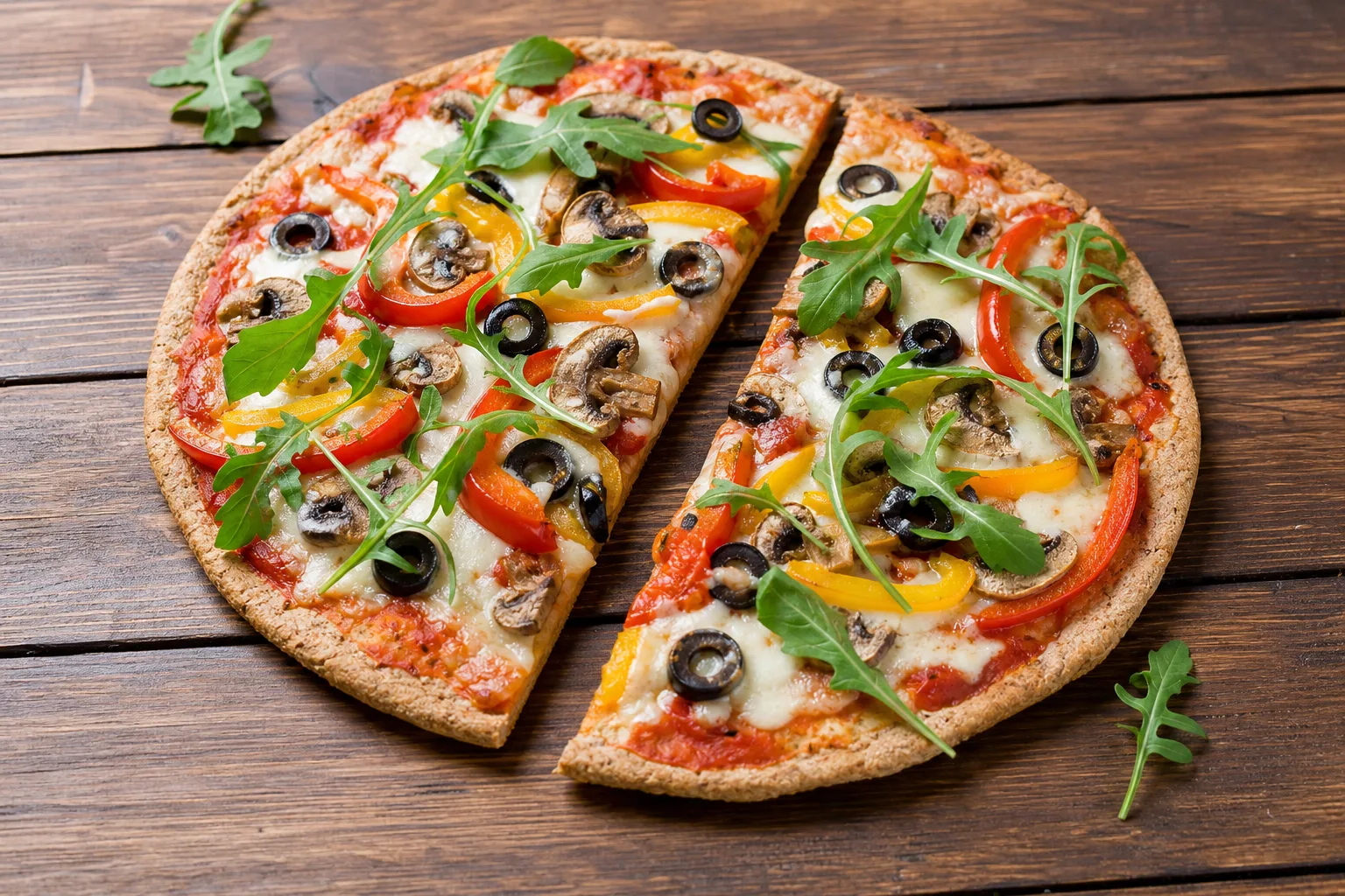 Tam Buğday Pizza Tarifi: Yoğurtlu Soslu Sebzeli İnce Taban