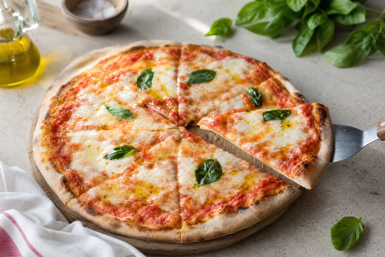 Çıtır Kenarlı İnce Hamurlu Pizza Tarifi