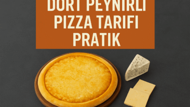 Dört Peynirli Pizza Tarifi pratik