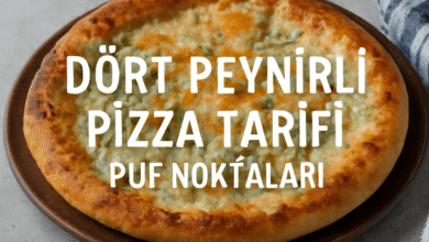 Dört Peynirli Pizza Tarifi püf noktaları