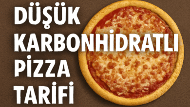 Düşük Karbonhidratlı Pizza Tarifi