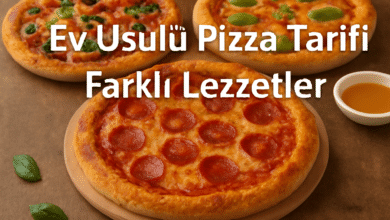 Ev Usulü Pizza Tarifi Farklı Lezzetler