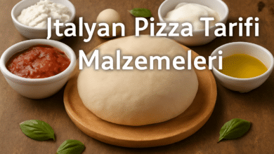 İtalyan Pizza Tarifi malzemeleri