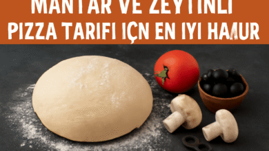 Mantar ve Zeytinli Pizza Tarifi için en iyi hamur