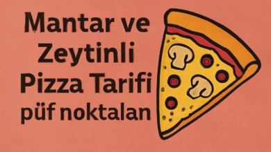 Mantar ve Zeytinli Pizza Tarifi püf noktaları