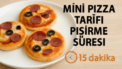 Mini Pizza Tarifi Pişirme Süresi