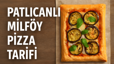 Patlıcanlı Milföy Pizza Tarifi