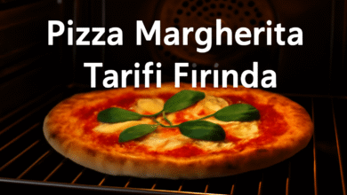 Pizza Margarita Tarifi Fırında