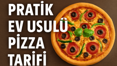Pratik Ev Usulü Pizza Tarifi