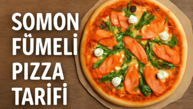 Somon Fümeli Pizza Tarifi