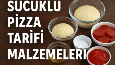 Sucuklu Pizza Tarifi Malzemeleri