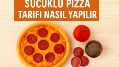 Sucuklu Pizza Tarifi Nasıl Yapılır