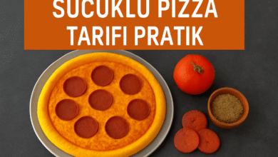 Sucuklu Pizza Tarifi Pratik